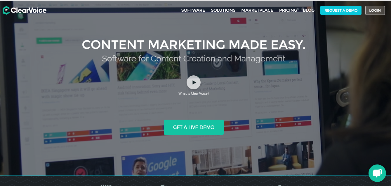 alphagamma 22 best content marketing platforms entrepreneurship opportunities clearvoice